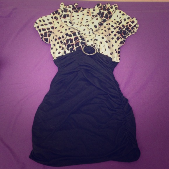 Two toned dress
