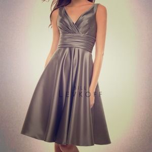 Bill Levkoff European Satin dress