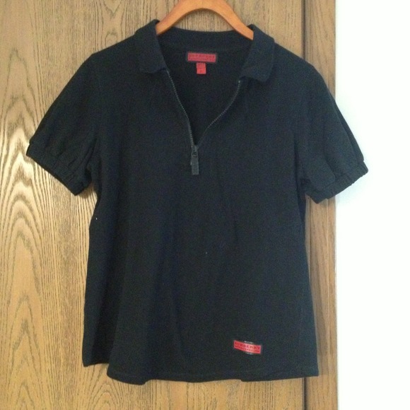Black authentic burberry tshirt