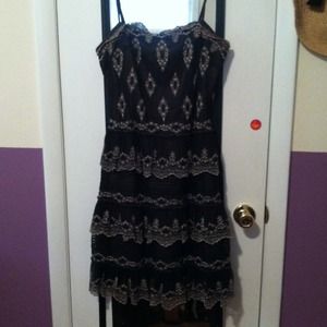 Elegant and Classy BCBG black cocktail dress