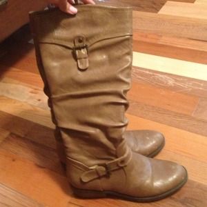 TRADE! Tall taupe riding boots