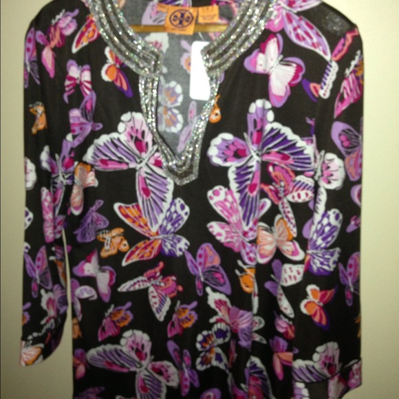 💥SOLD💥Tory Burch butterfly print tunic