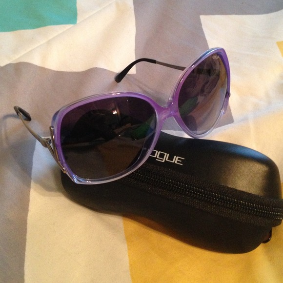 Adorable Purple oversized sunglasses