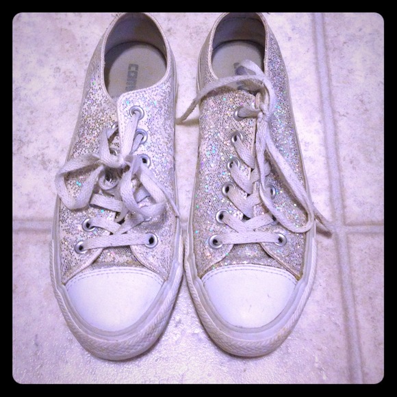 Sequined Converse.