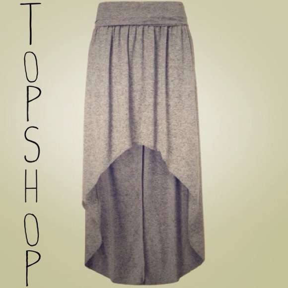 ❌SOLD IN BUNDLE❌ Topshop High/Low Maxi Skirt