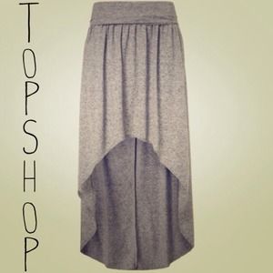 ❌SOLD IN BUNDLE❌ Topshop High/Low Maxi Skirt