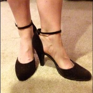 Chocolate brown heels