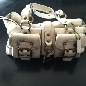 White legacy coach purse. Purchased price