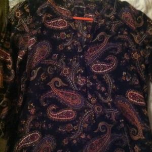 Lucky Brand paisley top