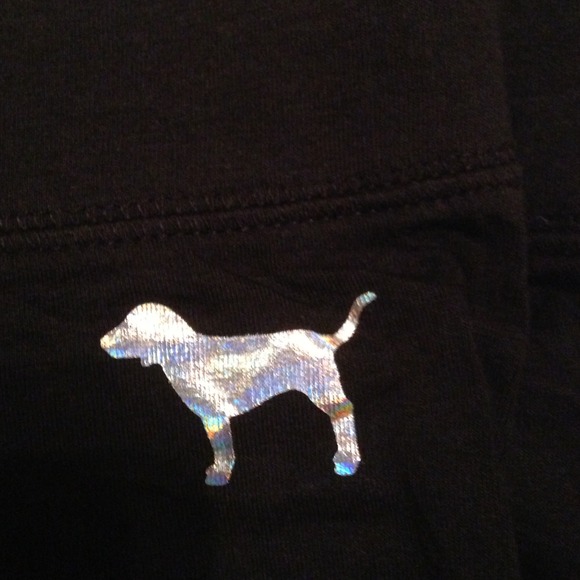 Victoria's Secret all black leggings - Picture 2 of 3