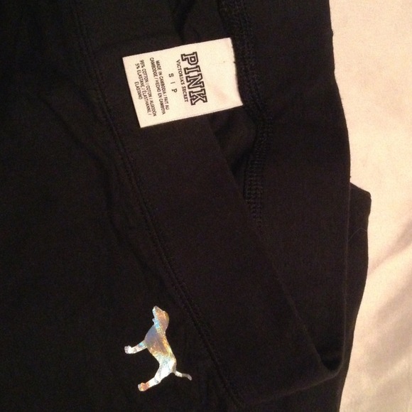 Victoria's Secret all black leggings - Picture 3 of 3