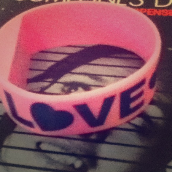Pink&purple watch/rubber bracelet