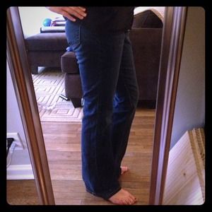 Loft Curvy Bootcut Jeans