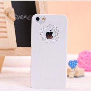 White iPhone case💜