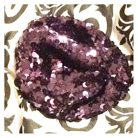 purple sequence hat!