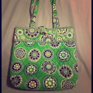 Vera Bradley Green Cupcake Tote
