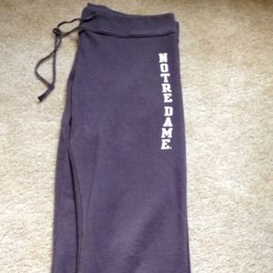 College sweats Official Norte Dame lounge wear