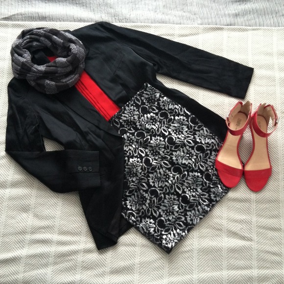 SOLD! Long Black tuxedo jacket