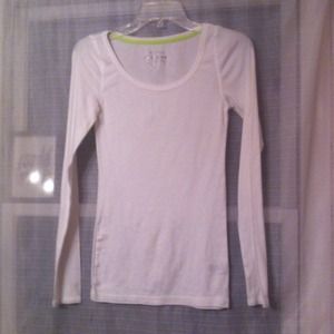 Tops - White long sleeve shirt Tops - White long sleeve shirt