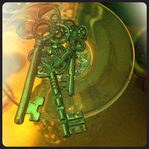 Key Pendants and Rings Bundle!!