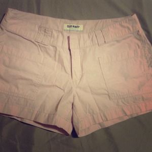 Lavender chino inspired shorts