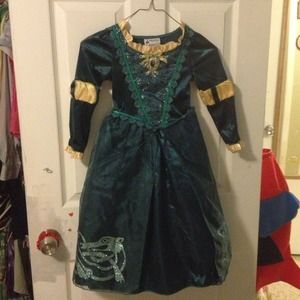 Disney princess dress Brave/ Merida