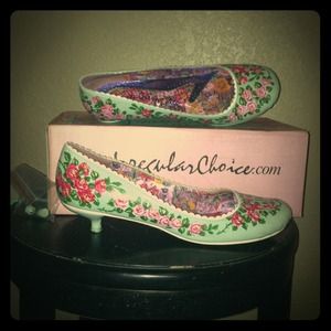 Irregular Choice retro vintage style heel