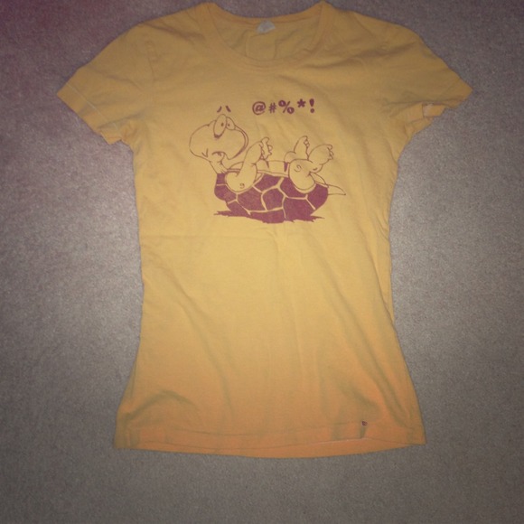 Hollister turtle tee Sz S