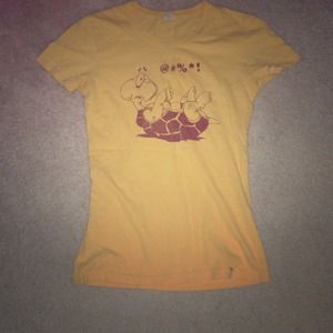 Hollister turtle tee Sz S