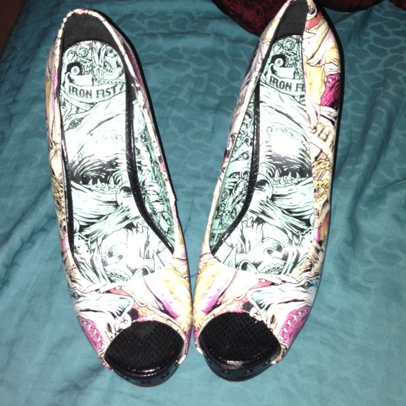 Iron fist heels!