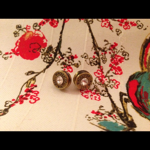 Handmade Bullet Earrings