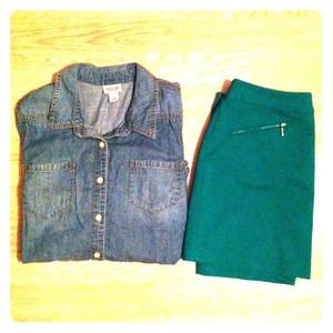 Mossimo Chambray top