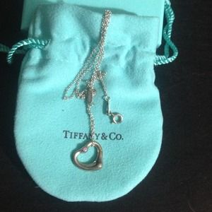 Tiffany and Co heart necklace