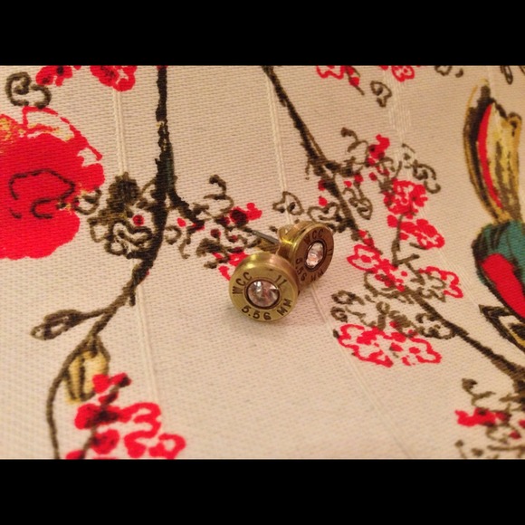 Handmade Bullet Earrings
