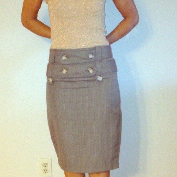 ✅REDUCED✅BUNDLE!!! 2 pencil skirts and gold top!!!