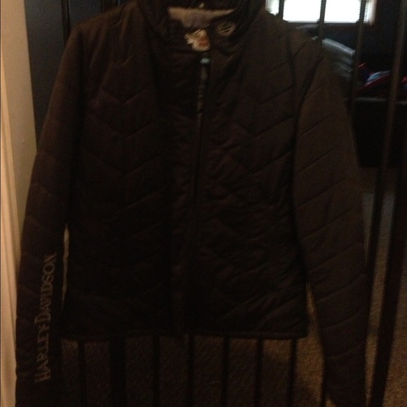 Woman's Harley Davidson Black Jacket - Picture 1 of 3