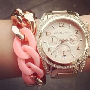 Rosegold chain bracelet