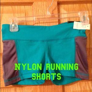 Nylon short running shorts