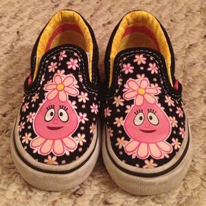 Vans toddler size 5 foofa (yo gabba gabba) shoes