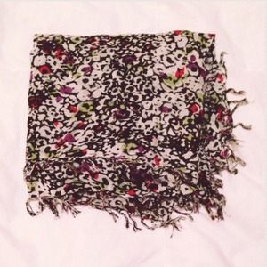 Floral scarf