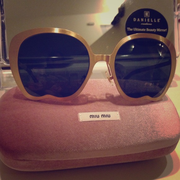 Authentic Miu Miu apple sunglasses