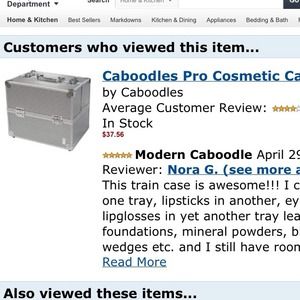 Gently used caboodle