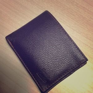 Raw hide wallet