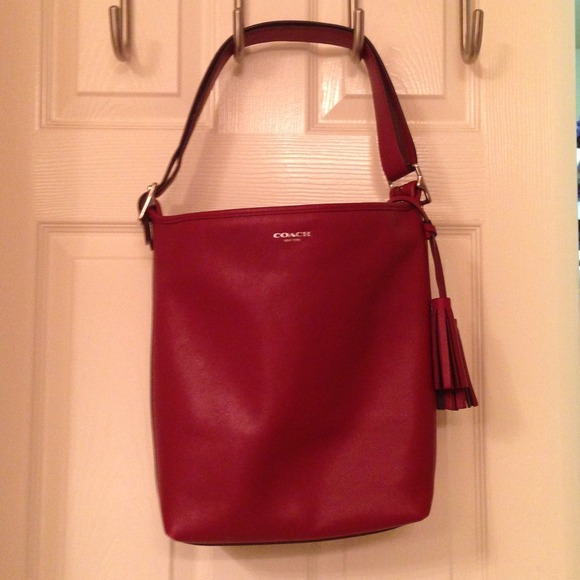 Authentic coach legacy leather duffle