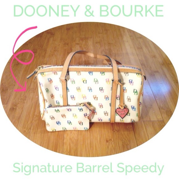 Dooney & Bourke Barrel Speedy w/ Coin Purse