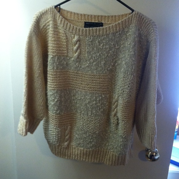 Tan sweater