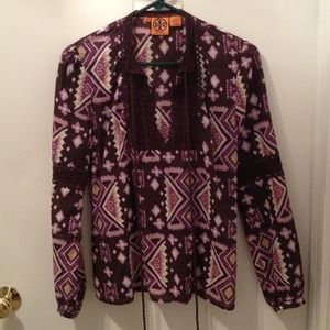 Authentic Tory Burch Ikat Shirt