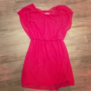 Coral dress