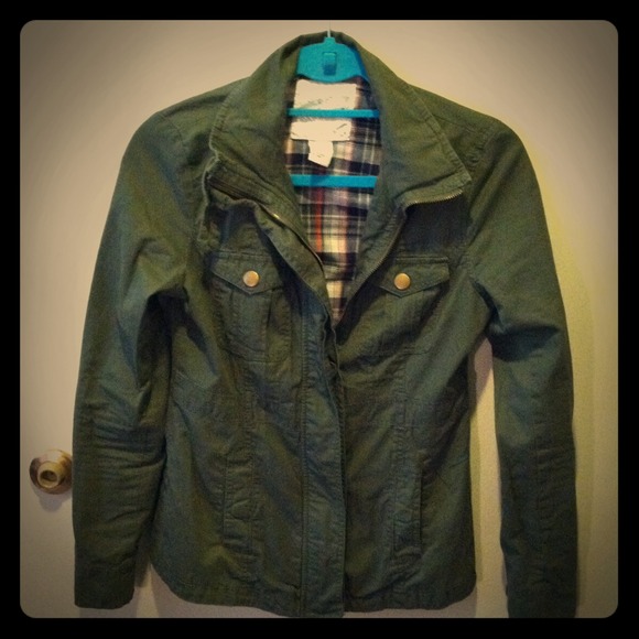 Dark green jacket