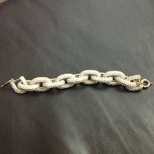 💢💢Reserved💢💢J Crew Inspired pave chunky link